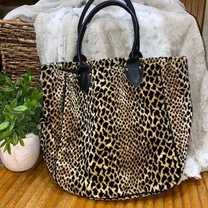 Accessories Unlimited Animal Print Tote